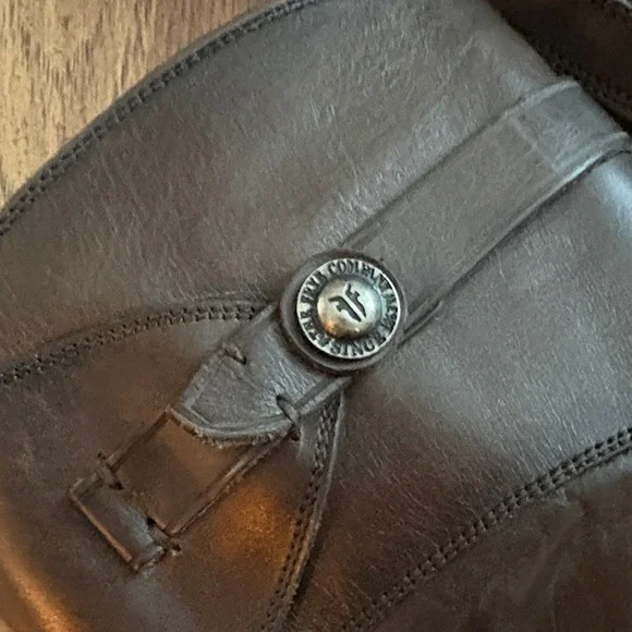 Frye Brown Leather Riding Boots Size 8 - Picture 2 of 6